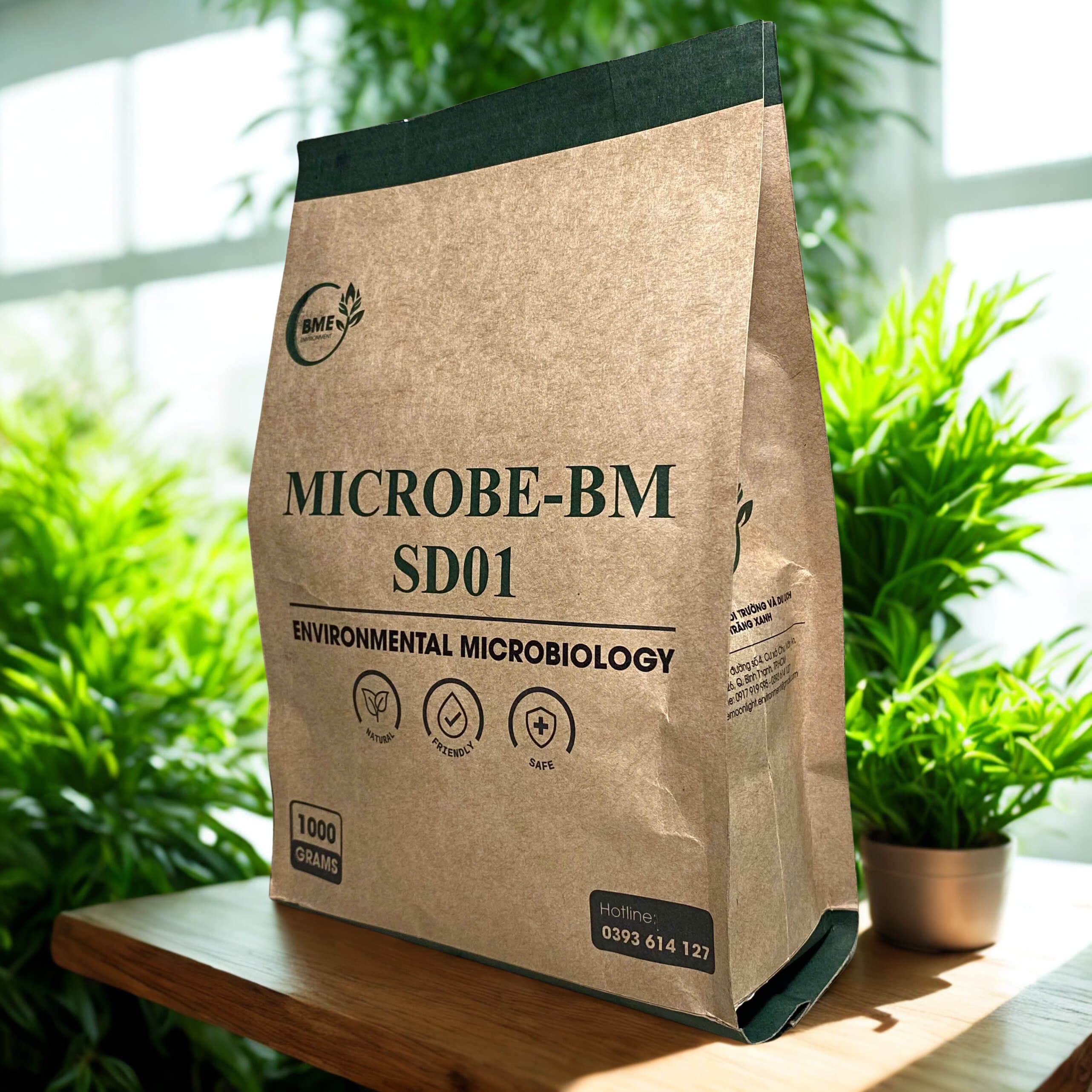 Microbe-BM SD01 Chế phẩm vi sinh chống tắt nghẽn bồn cầu và bể phốt